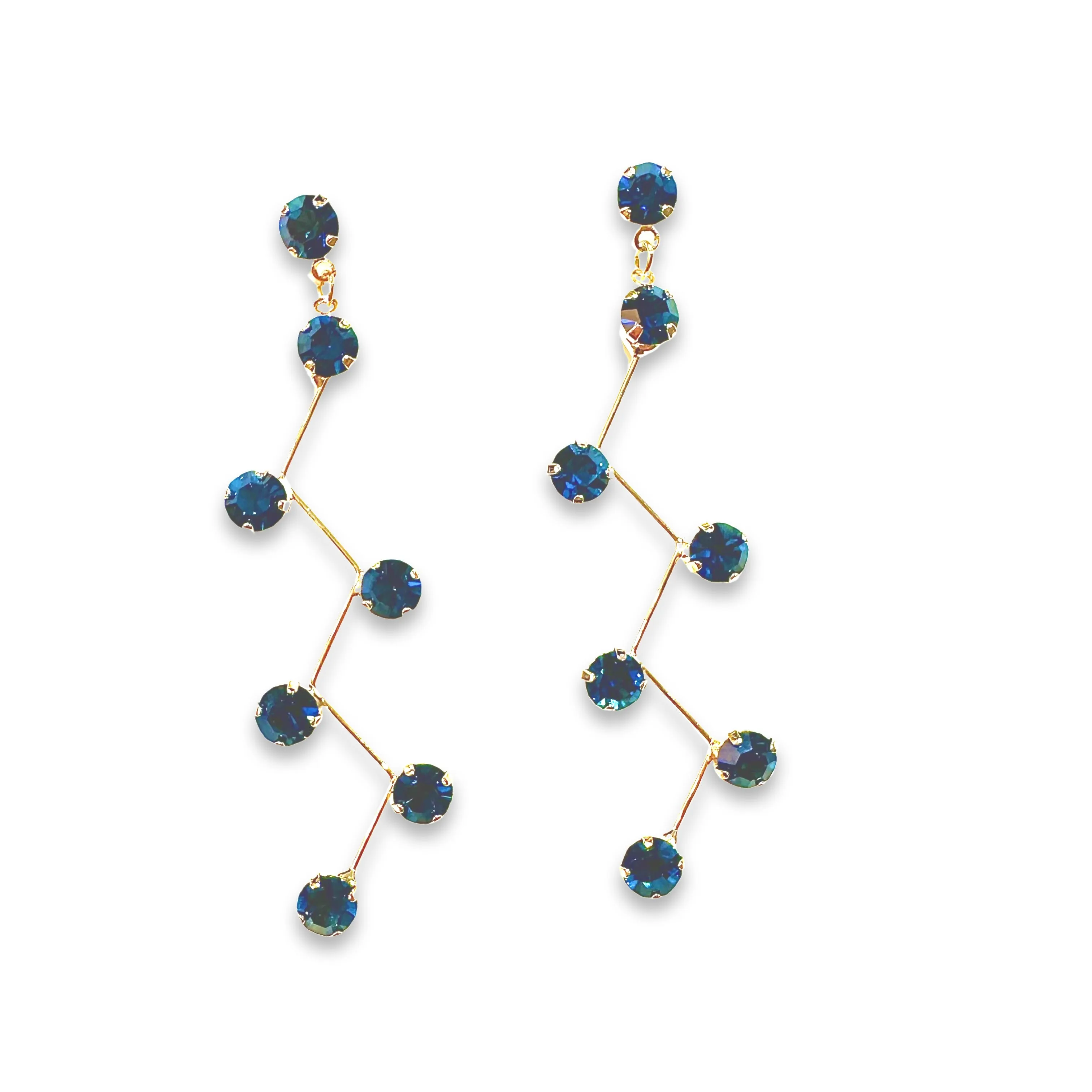 Krista Atom Drop Earrings