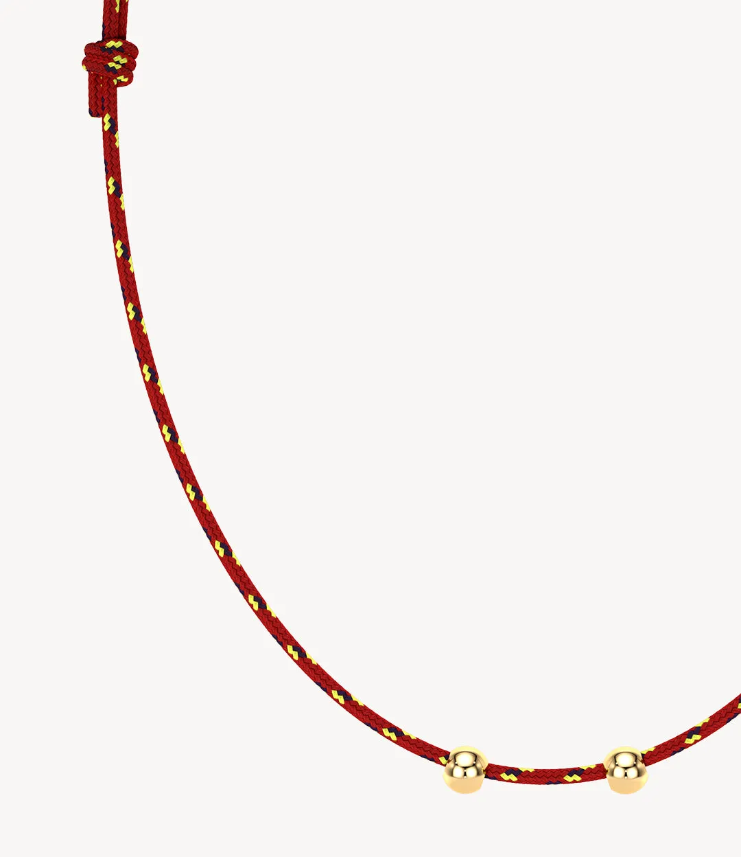 Luxe Jewel Charm Cord Necklace