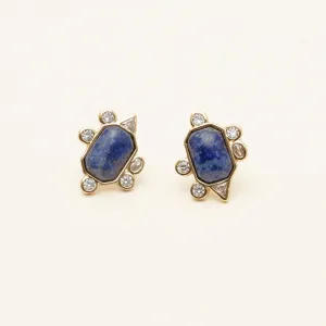 Mignonne Gavigan Orchard Studs in Blues