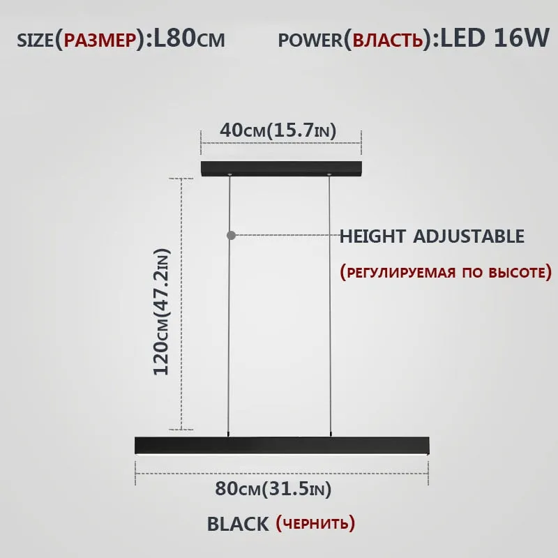 Minimalist Lux LED Hanging Lights