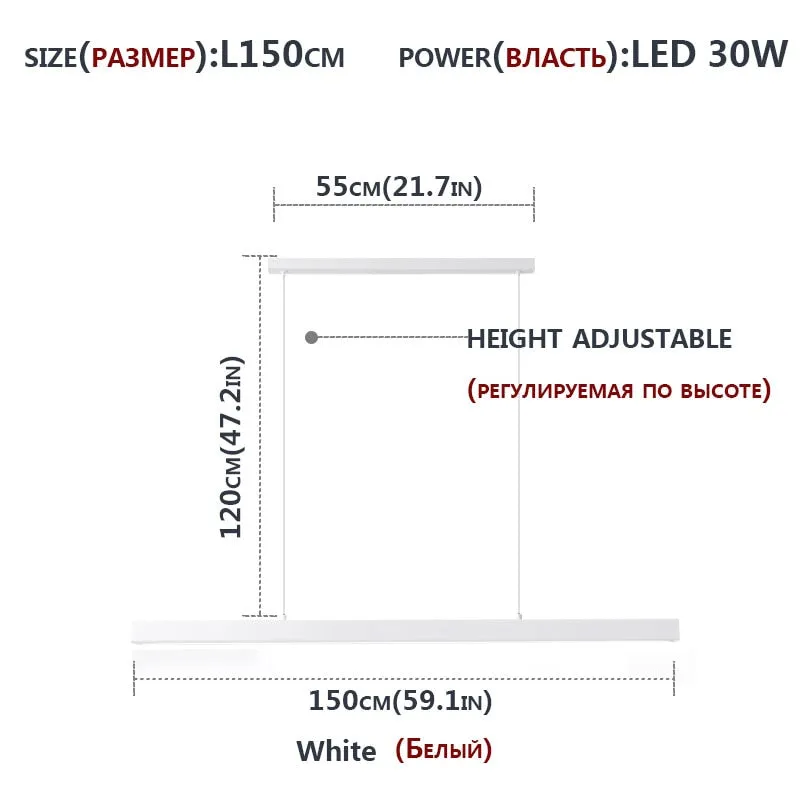 Minimalist Lux LED Hanging Lights