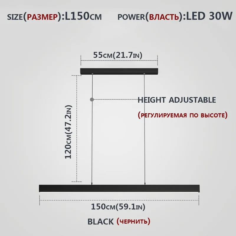 Minimalist Lux LED Hanging Lights