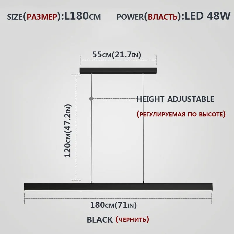 Minimalist Lux LED Hanging Lights