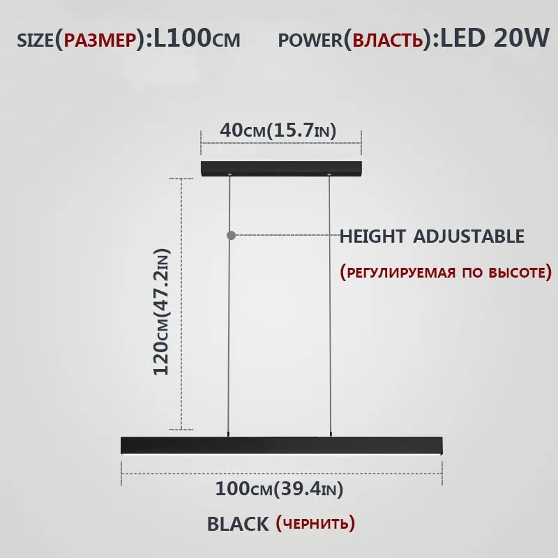 Minimalist Lux LED Hanging Lights