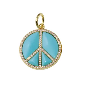 Peace Stone Charm