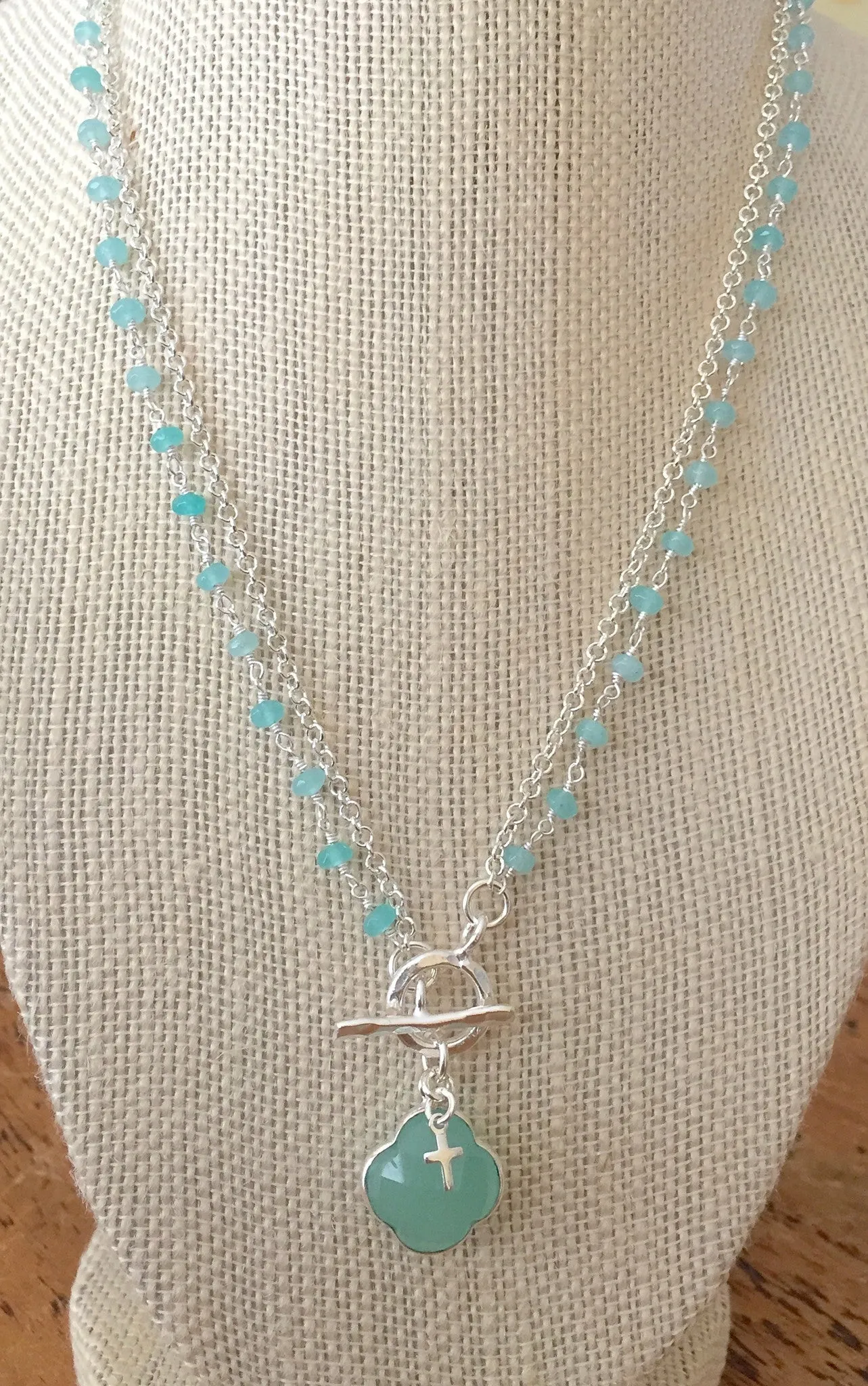 Quatrefoil Lagoon Necklace