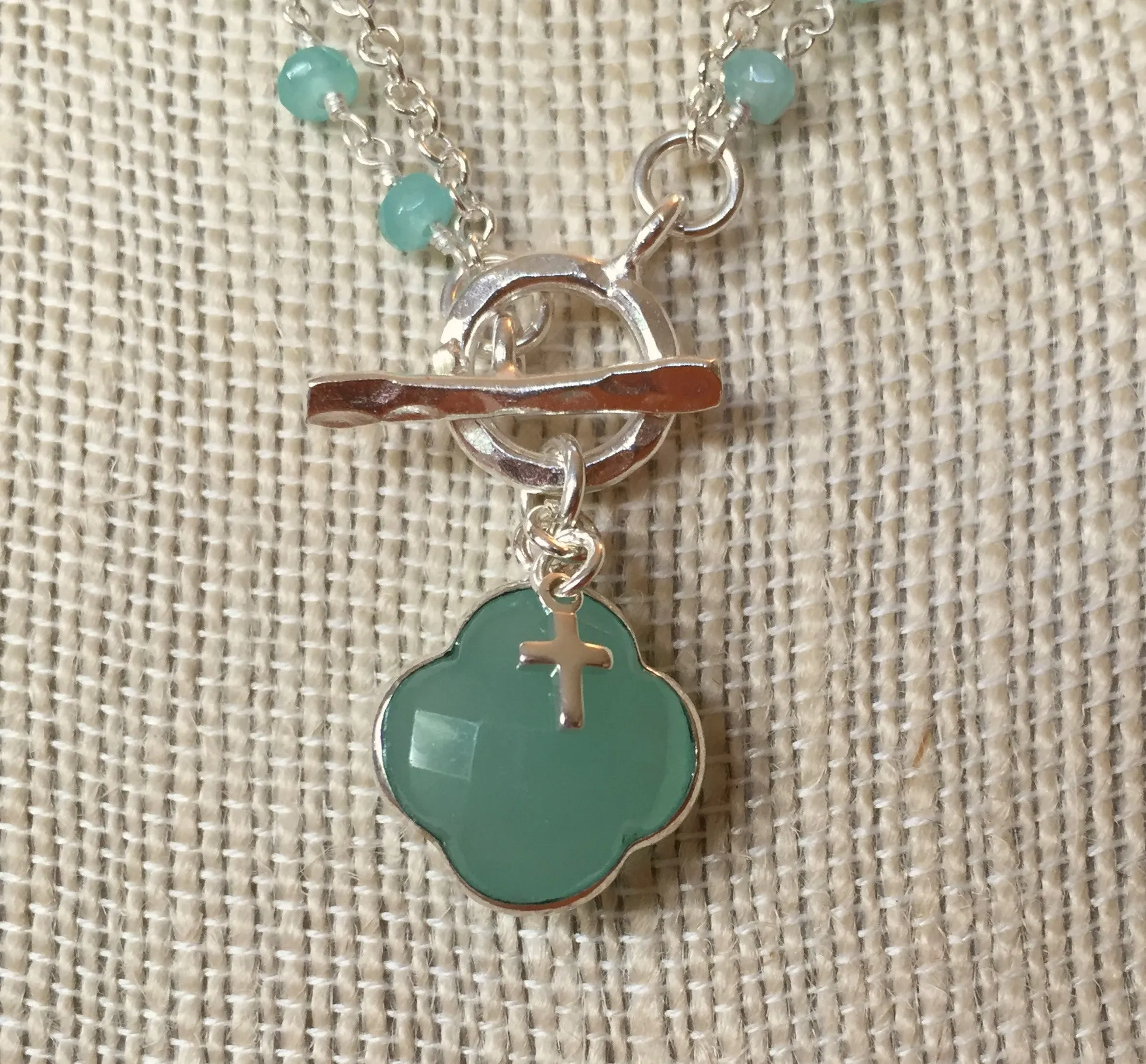 Quatrefoil Lagoon Necklace