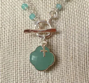 Quatrefoil Lagoon Necklace