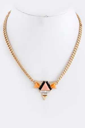 "Summer in Ibiza" Necklace (Peach)