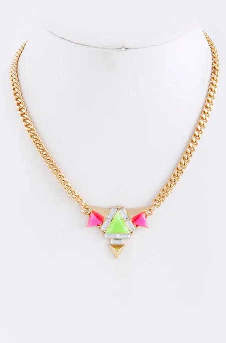 "Summer in Ibiza" Necklace (Peach)