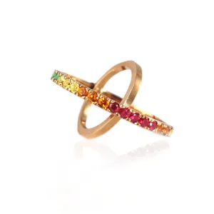 Rainbow Light Spectrum Ring