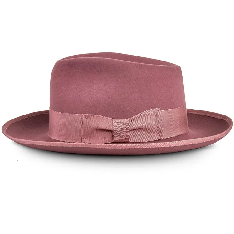 Reverie Radiance Fedora-Red