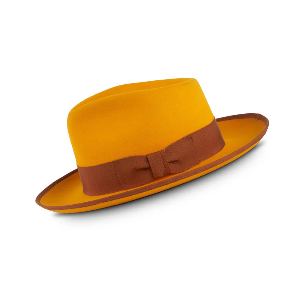 Reverie Radiance Fedora-Red