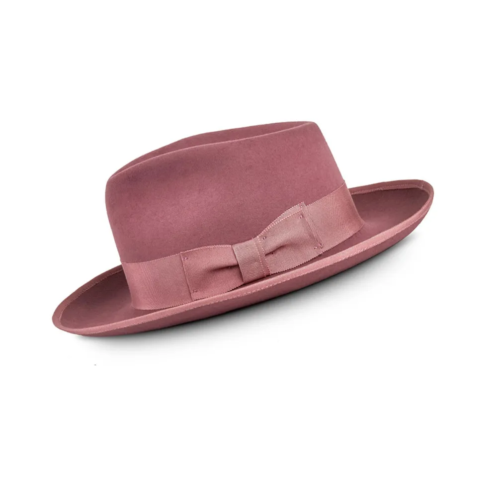 Reverie Radiance Fedora-Red