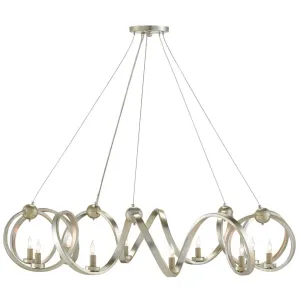 Ringmaster Silver Chandelier