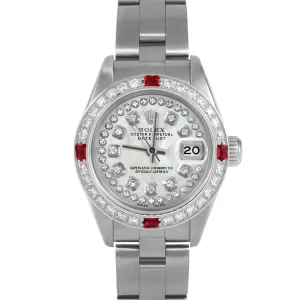 Rolex Datejust 26mm | 69174-WMOP-STRD-4RBY-OYS