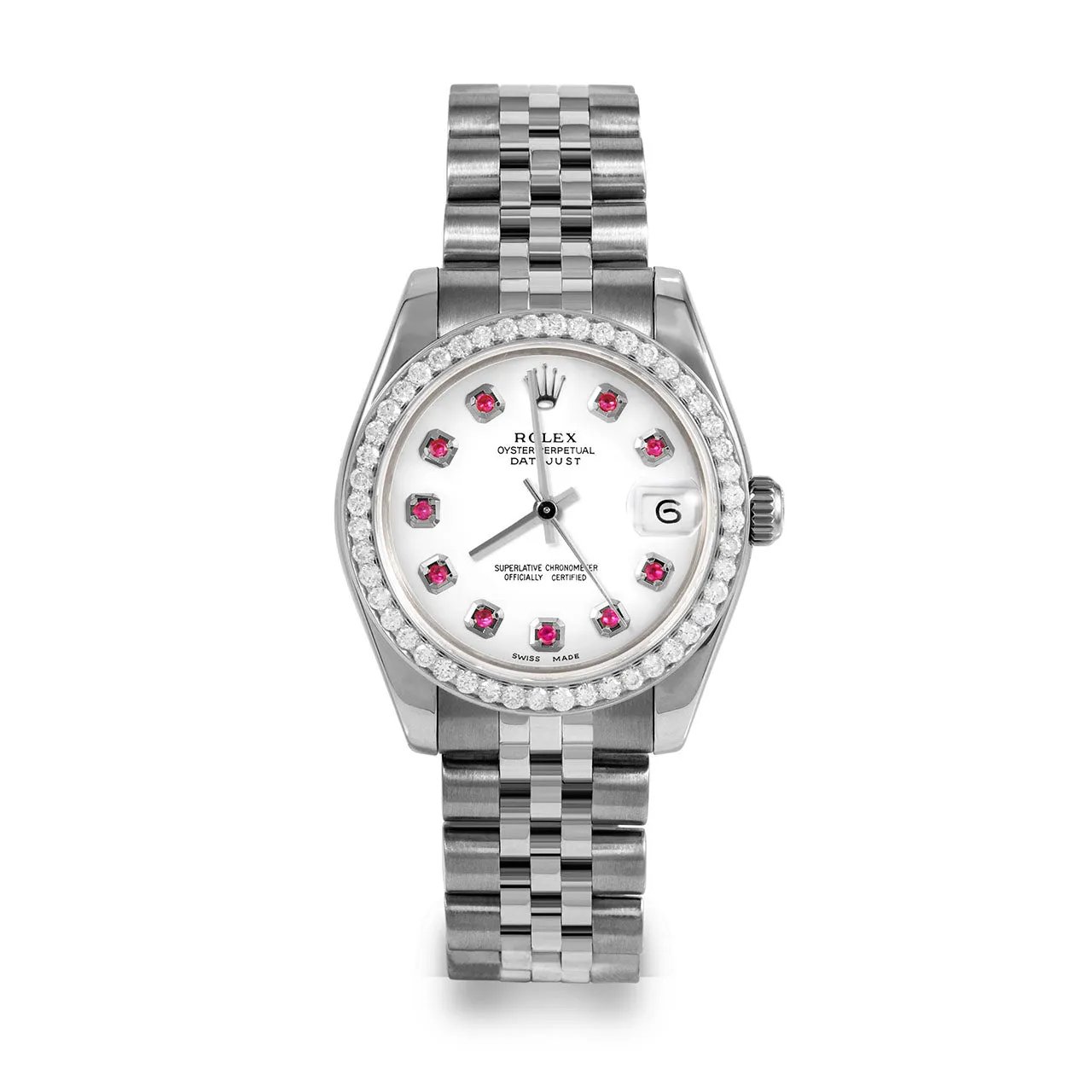 Rolex Datejust 31mm | 178274-WHT-RBY-AM-BDS-JBL