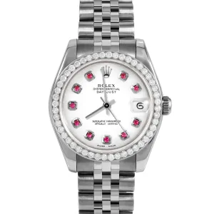 Rolex Datejust 31mm | 178274-WHT-RBY-AM-BDS-JBL