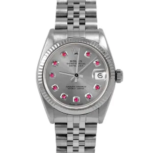 Rolex Datejust 31mm | 6827-SS-SLT-RBY-AM-FLT-JBL