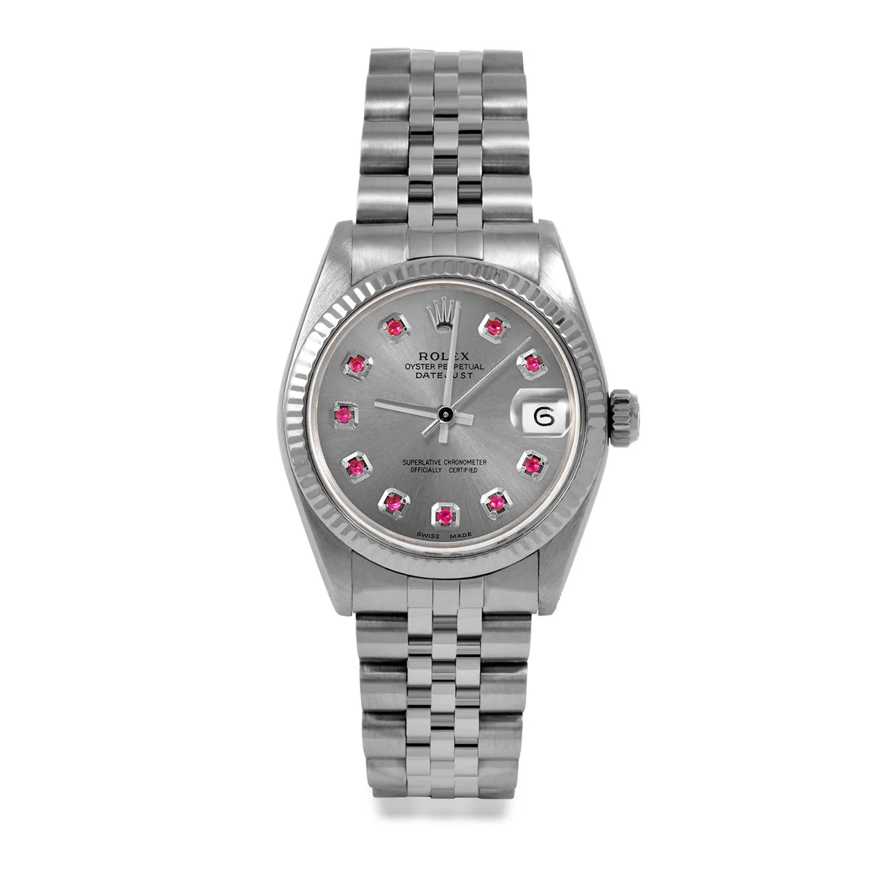 Rolex Datejust 31mm | 6827-SS-SLT-RBY-AM-FLT-JBL