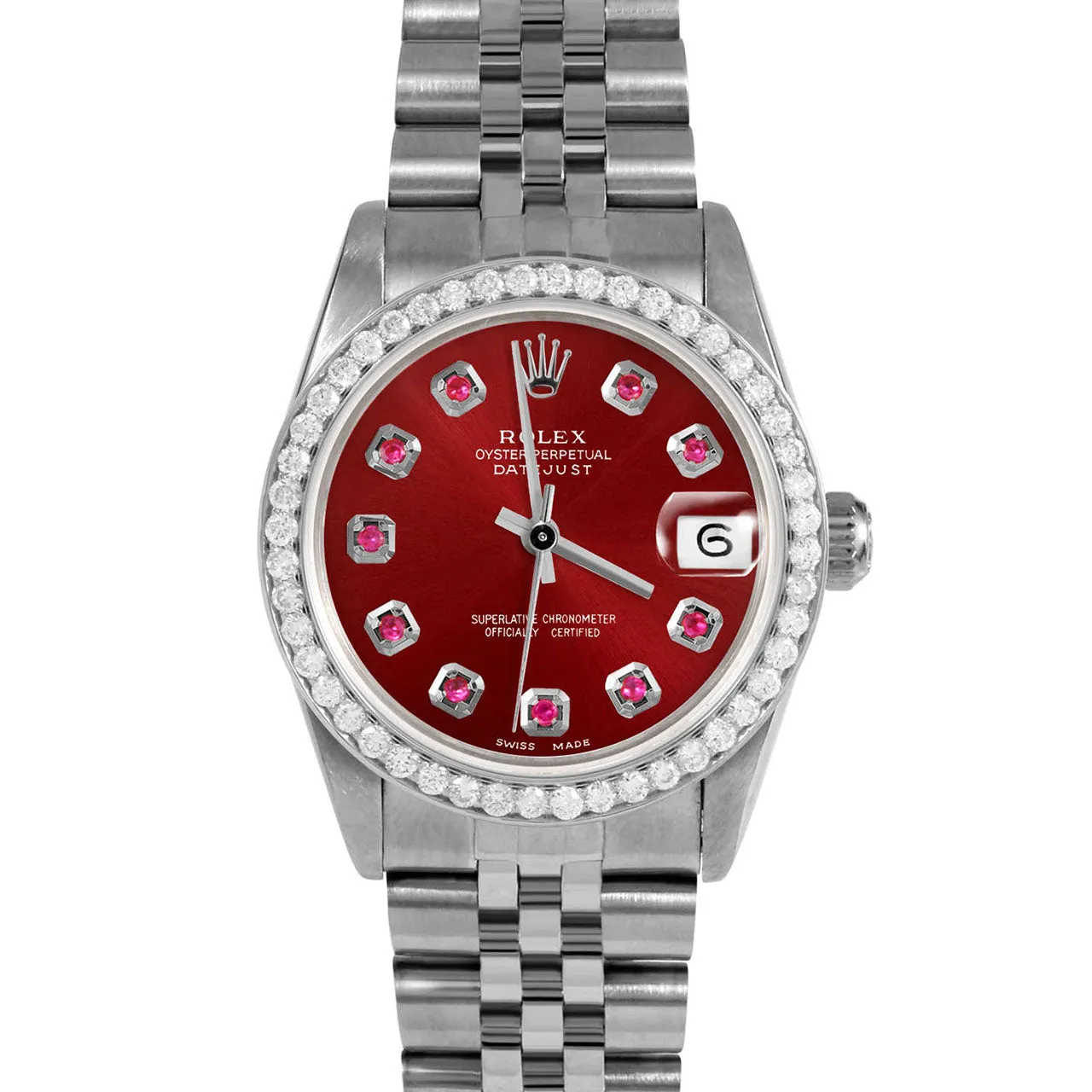 Rolex Datejust 31mm | 68274-RED-RBY-AM-BDS-JBL