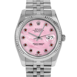 Rolex Datejust 36mm | 116234-PMOP-RBY-AM-FLT-JBL