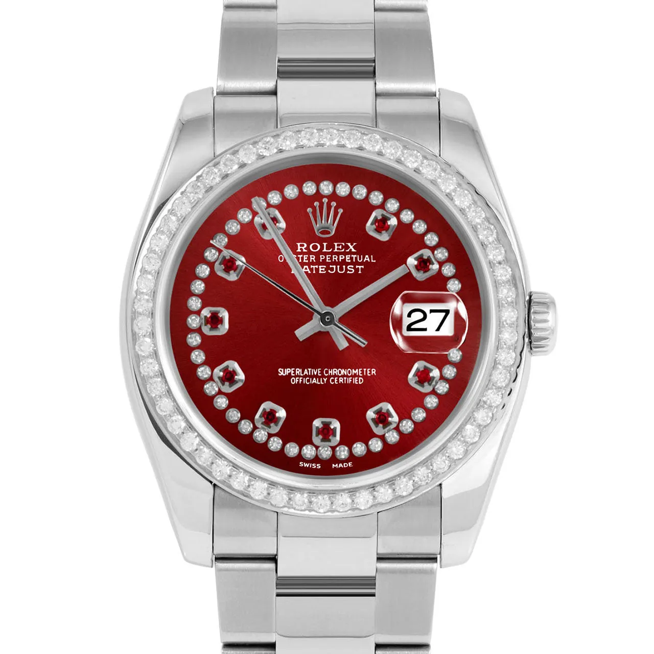 Rolex Datejust 36mm | 116234-RED-STRR-BDS-OYS