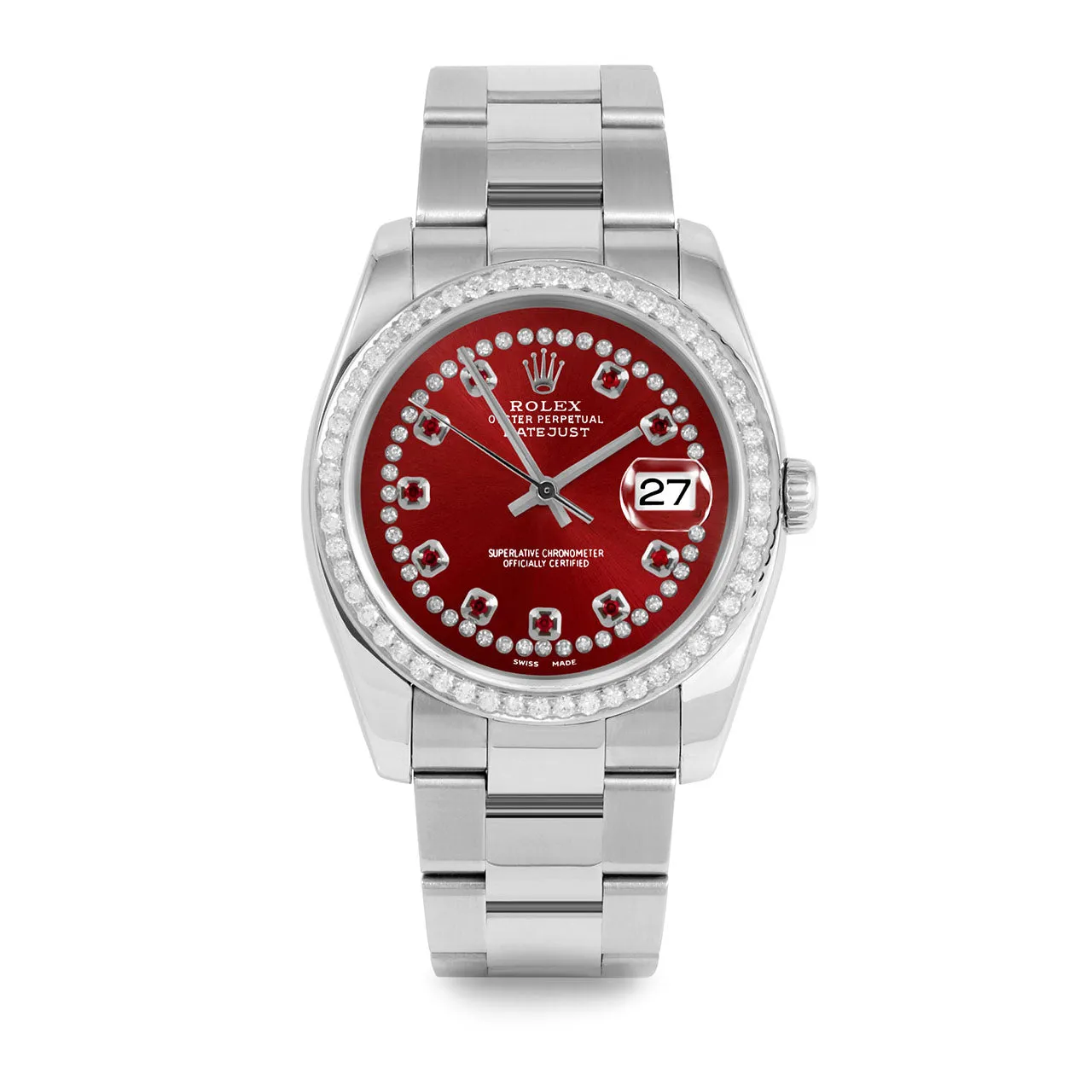 Rolex Datejust 36mm | 116234-RED-STRR-BDS-OYS