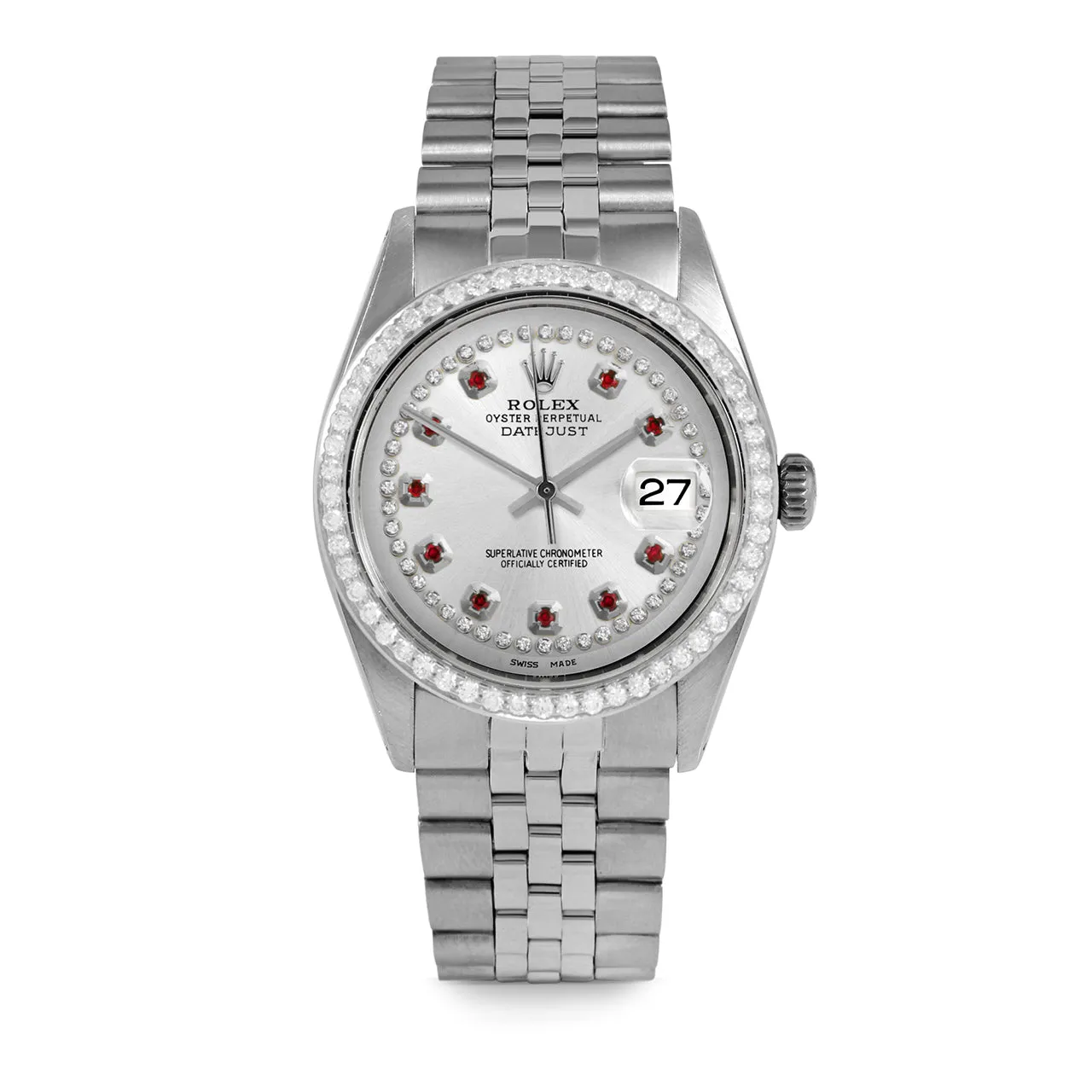 Rolex Datejust 36mm | 1601-SS-SLV-STRR-BDS-JBL