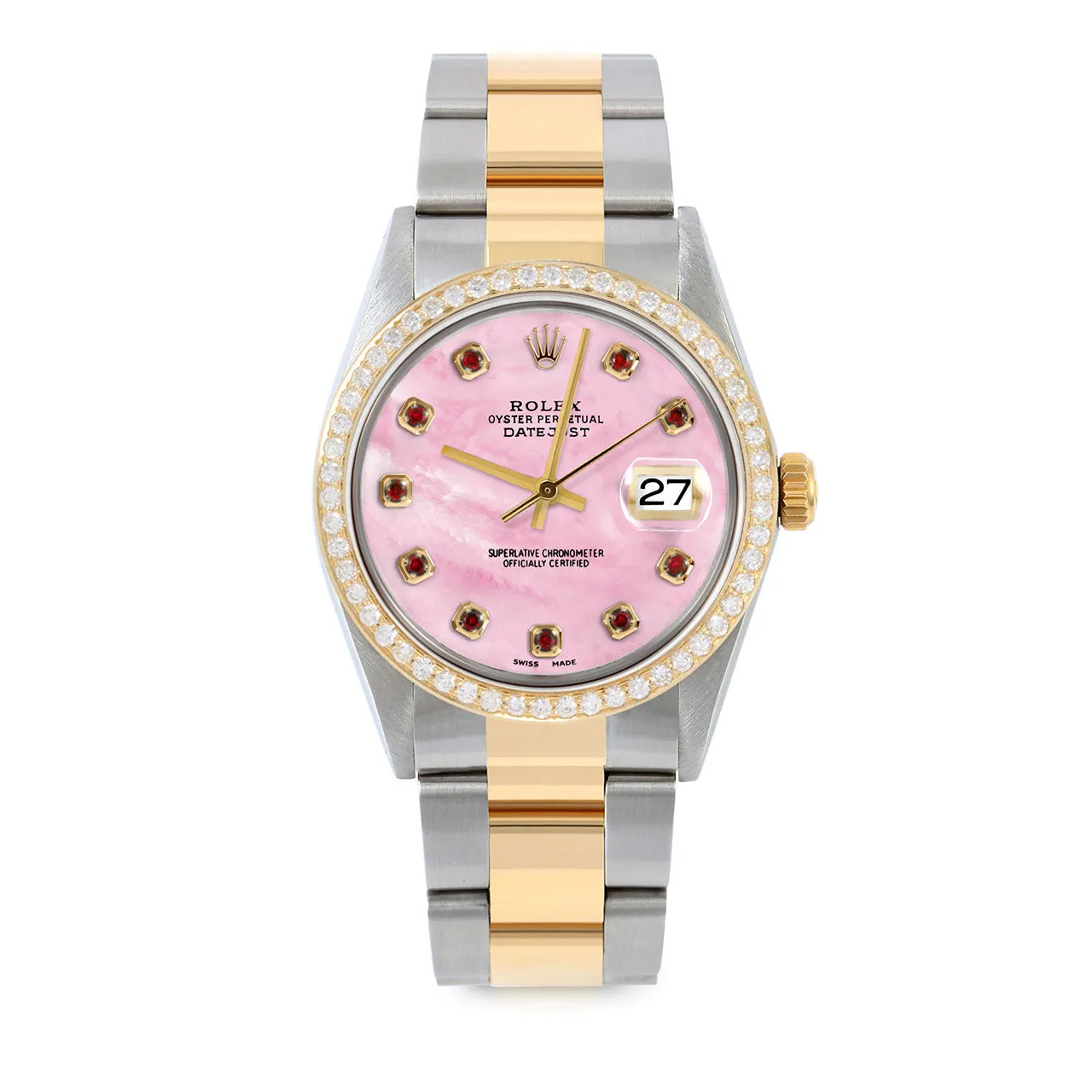 Rolex Datejust 36mm | 16013-PMOP-RBY-AM-BDS-OYS