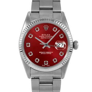 Rolex Datejust 36mm | 16014-RED-RBY-AM-FLT-OYS