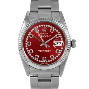 Rolex Datejust 36mm | 16014-RED-STRR-FLT-OYS