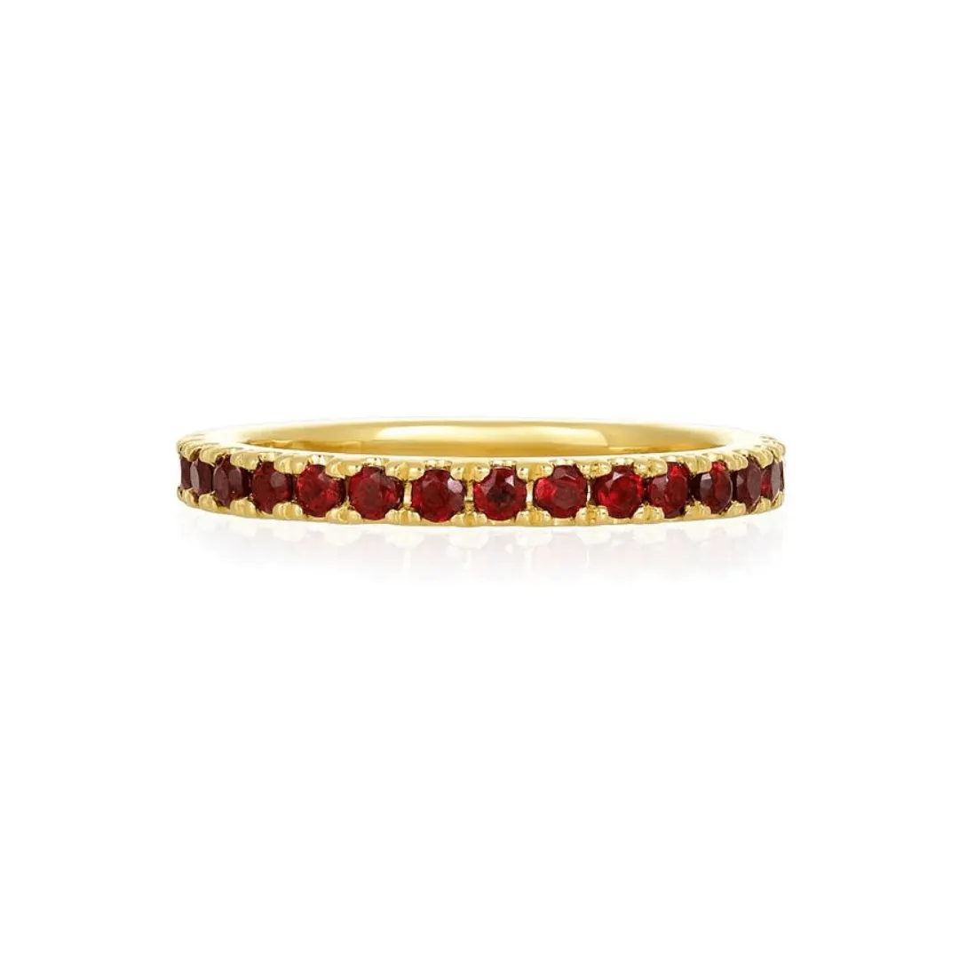 Sample Sale Garnet Band