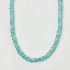 Santorini Chunky Amazonite Beaded Necklace