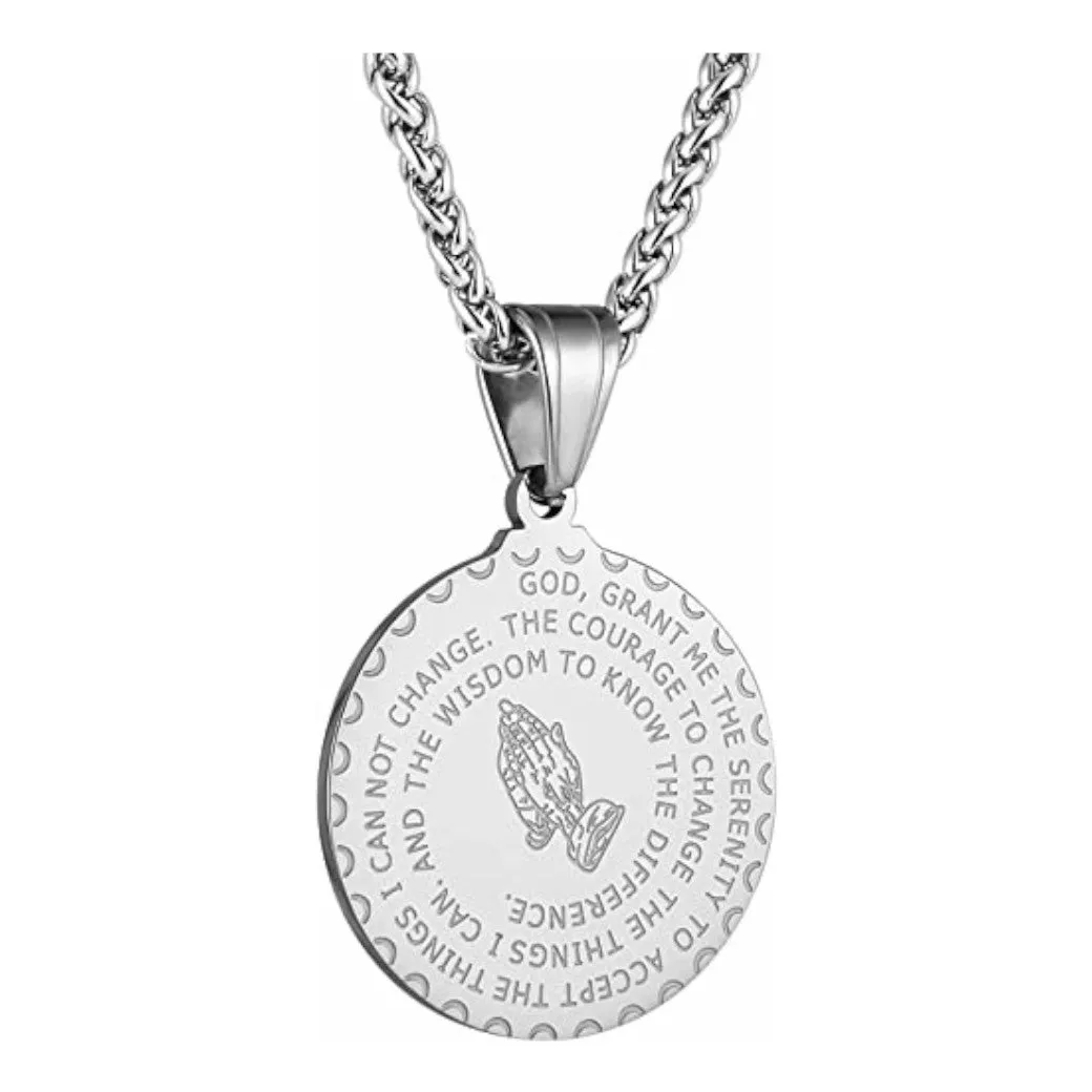 Serenity Prayer Necklace