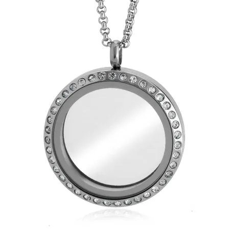 Silver Floating Locket