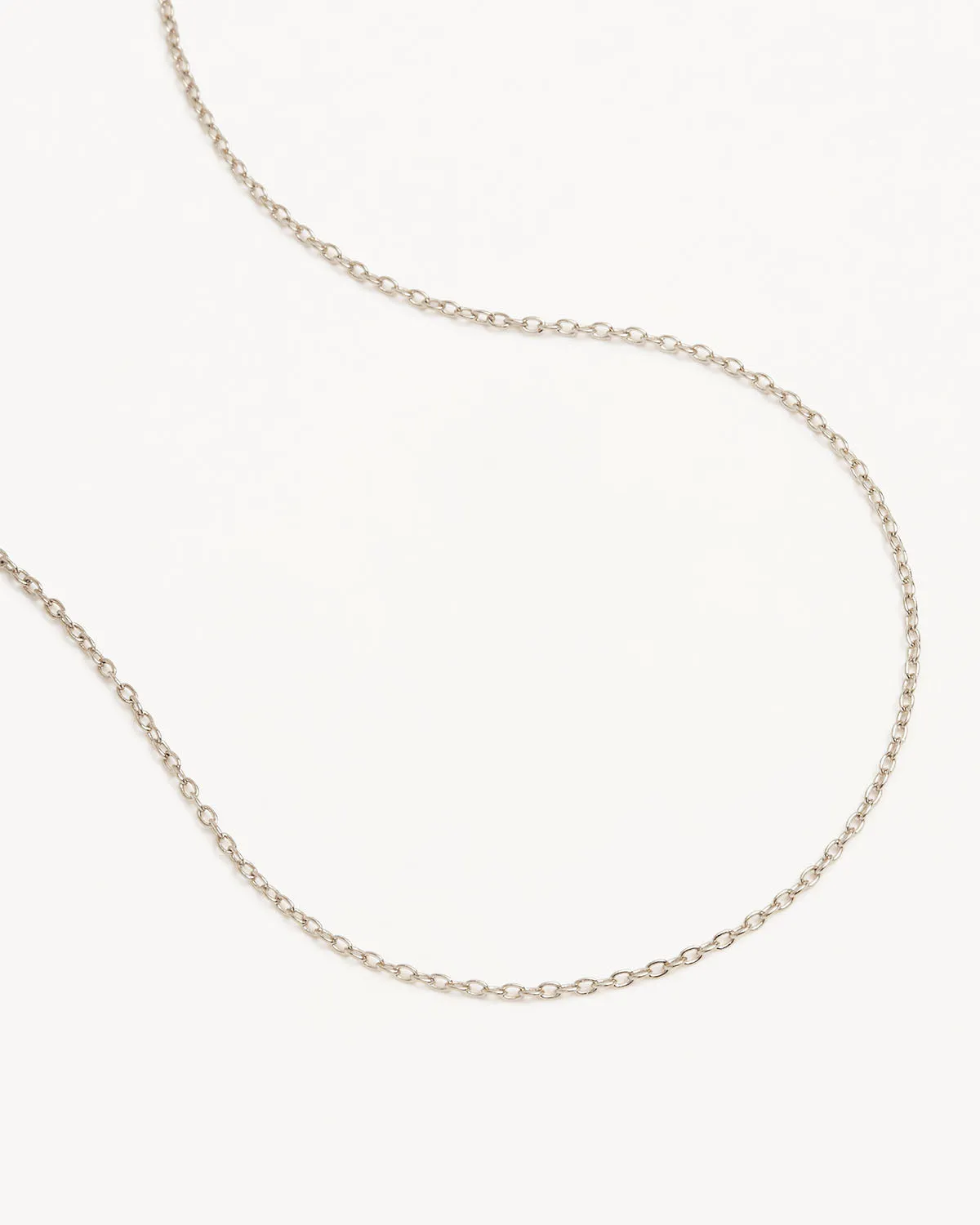 Sterling Silver 18" Fine Rolo Chain Necklace