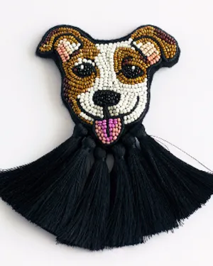 The Jack Russel Terrier Statement Brooch - The Best Friend