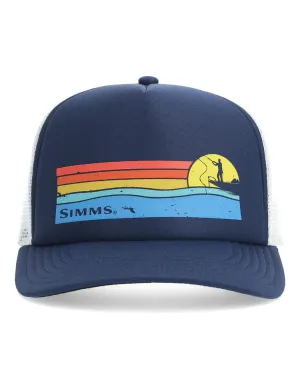 Throwback Trucker Cap - Simms Sunset