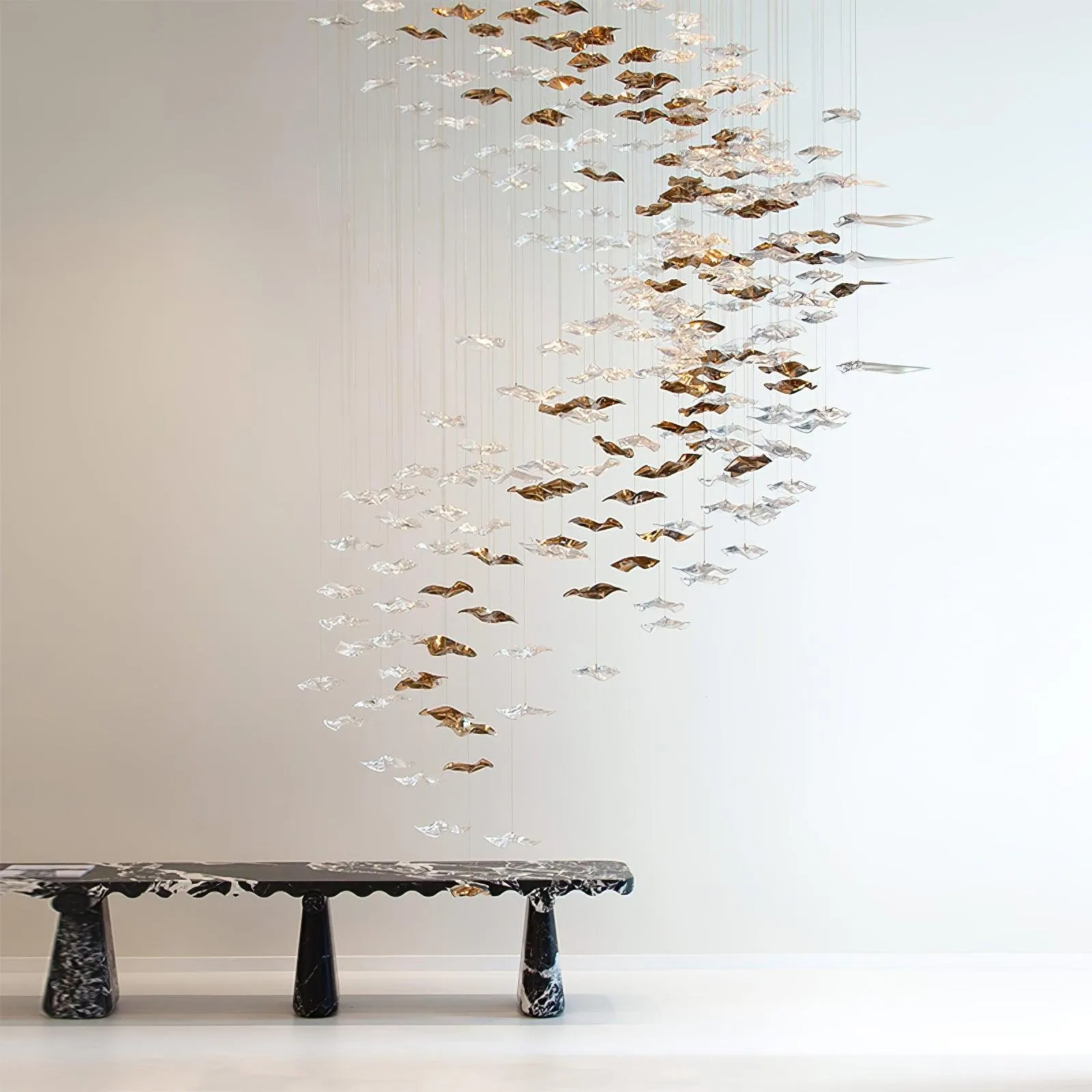 Tidal Art Glass Chandelier