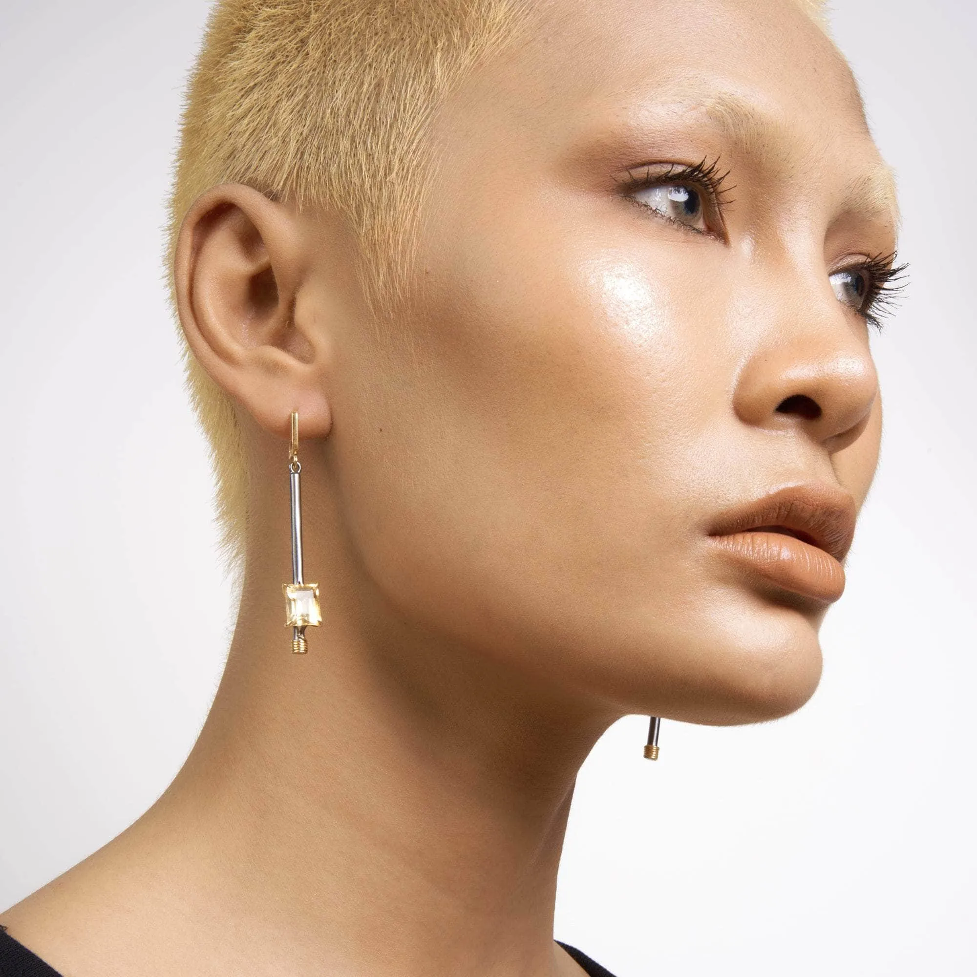 Trane Citrine Earrings