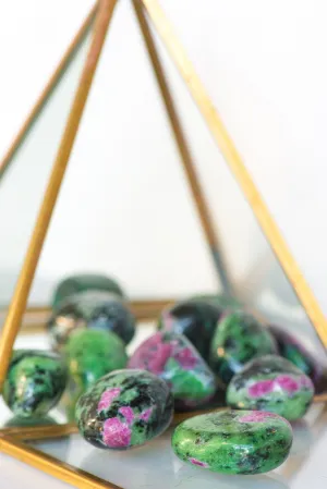 Tumbled Ruby Zoisite