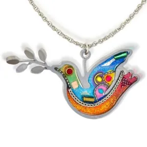 Turquoise Peace Dove Necklace