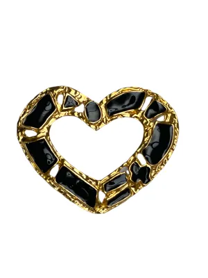 Vintage Brooch Heart