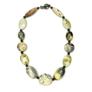 Yellow Stone Statement Necklace No.1